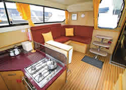 boat interior